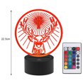 thumbnail image 4 of Cross Deer 3D Night Light con 16 colores Touch Control remoto Lámpara Decoración Wdftyju Para estrenar, 4 of 4