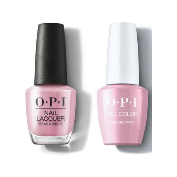 OPI GelColor & Nail Lacquer Polish COMBO Set [(P)Ink on Canvas A03] DOWNTOWN LA Collection Fall 2021 * BEAUTY TALK LA *