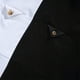 thumbnail image 5 of Tops para hombre, blusas y camisas de manga corta con cuello redondo para hombre, blusas casuales de verano de color liso con manga corta y cuello redondo, camisas con bolsillos, abrigo de poliéster p, 5 of 6