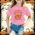 thumbnail image 2 of Byoo Halloween Pumpkin T-Shirt for Boys Short Sleeve Round Neck T Shirt Cotton Tee Top, 2 of 4