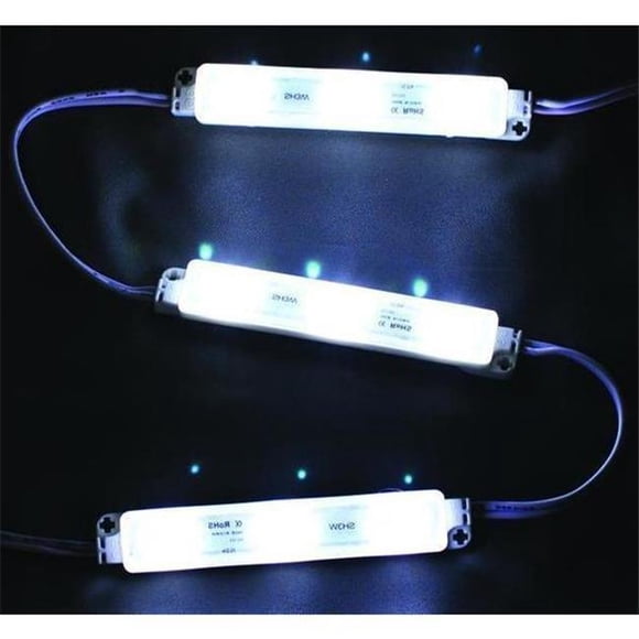 20 Pi. Module LED Ponton & Kit d'Accent de Remorque d'Atterrissage&44; Blanc