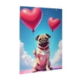 thumbnail image 2 of 500 Piece Jigsaw Puzzle For Adults Pug With Heart Balloons Challenging & Fun Adult Puzzle Game Unique Artwork Home Decor Great Gift Idea, 2 of 7
