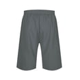 thumbnail image 5 of HCNTES Men's Classic Relaxed Fit Short with Pocket Work Beach Shorts (Grey,3XL), 5 of 8