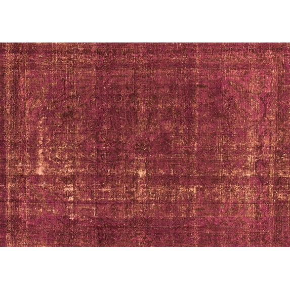 Ahgly Company Indoor Rectangle Persian Orange Bohemian Area Rugs, 3' x 5'