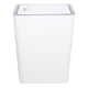 thumbnail image 1 of Cubo de basura pequeño con tapa, cubo de basura de plástico para baño, cesto de basura para cocina, 1 of 6