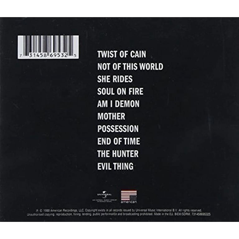 American Recordings, Danzig (Explicit) CD, Original 1988 Release