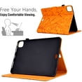 thumbnail image 4 of Decase Tablet Shell for iPad 8th Generation Case 2020/ iPad 7th Generation (iPad 10.2 Inch 2019) /iPad Air 3 /iPad Pro 10.5 Cute Tree Embossed Pattern Shockproof Ultra Slim Cover,Khaki, 4 of 4