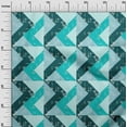 thumbnail image 2 of oneOone Georgette Viscose Fabric Line|Chevron & Triangle Geometric Print Sewing Fabric BTY 42 Inches Wide, 2 of 4