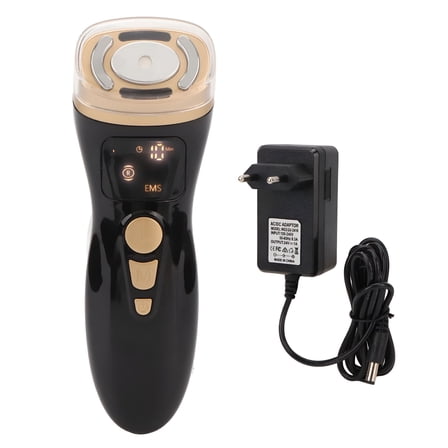 XIRQI RF Mini Face LED Machine 5 Gears Color Light Warm Up Microcurrent Wrinkle Removal Beauty Device for Face Eye 100‑240V EU Plug