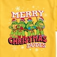 thumbnail image 3 of Teenage Muntant Ninja Turtles - Merry Christmas Dude  - Men's Short Sleeve Graphic T-Shirt, 3 of 5