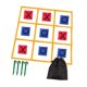 thumbnail image 1 of Tic Toe Game Yard Troching Game Interactive Game Clásico Funny Xo Toy 120CMX120cm para familias Actividad al aire libre Adultos, 1 of 8
