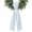 Blue, variant on Spring Geometric Wreath Sash for Front Door 4.5"x56", Sage Green Plaid Double-Sided Bow Ribbon Decor for Wreaths, Stair Railings, Fireplace Mantel