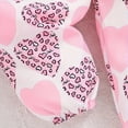 thumbnail image 5 of Toddler Baby Girl Fall Winter Outfits Long Sleeve Cute The Princess Has Arrived Print Romper Heart Print Long Pants with Headband 3-Piece Outfit Baby Girl Gift Set 0 3 6 9 12 18 Months, 5 of 5