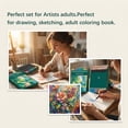 thumbnail image 5 of 72 Colored Pencils,Professional Drawing Supplies for Adults, Artists, Coloring Oil Pencil for Art, Sketching, Drawing, 5 of 7