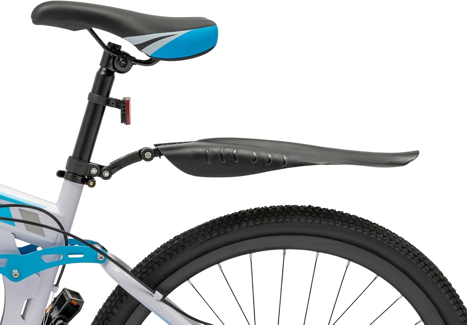 26 Inch Foldable Mountain Bike, 21 Speed Folding Mountain Bike with Double Shock Effect, Full Suspension Powerful Mechanical Dual Disc Brakes, Unique Design and Ergonomic Frame & Cushion
