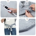 thumbnail image 2 of CAROMIO Heating Pad for Neck Shoulders Back  4 Temperature Settings with Auto Shut off, 33"x22"  Gray, 2 of 10