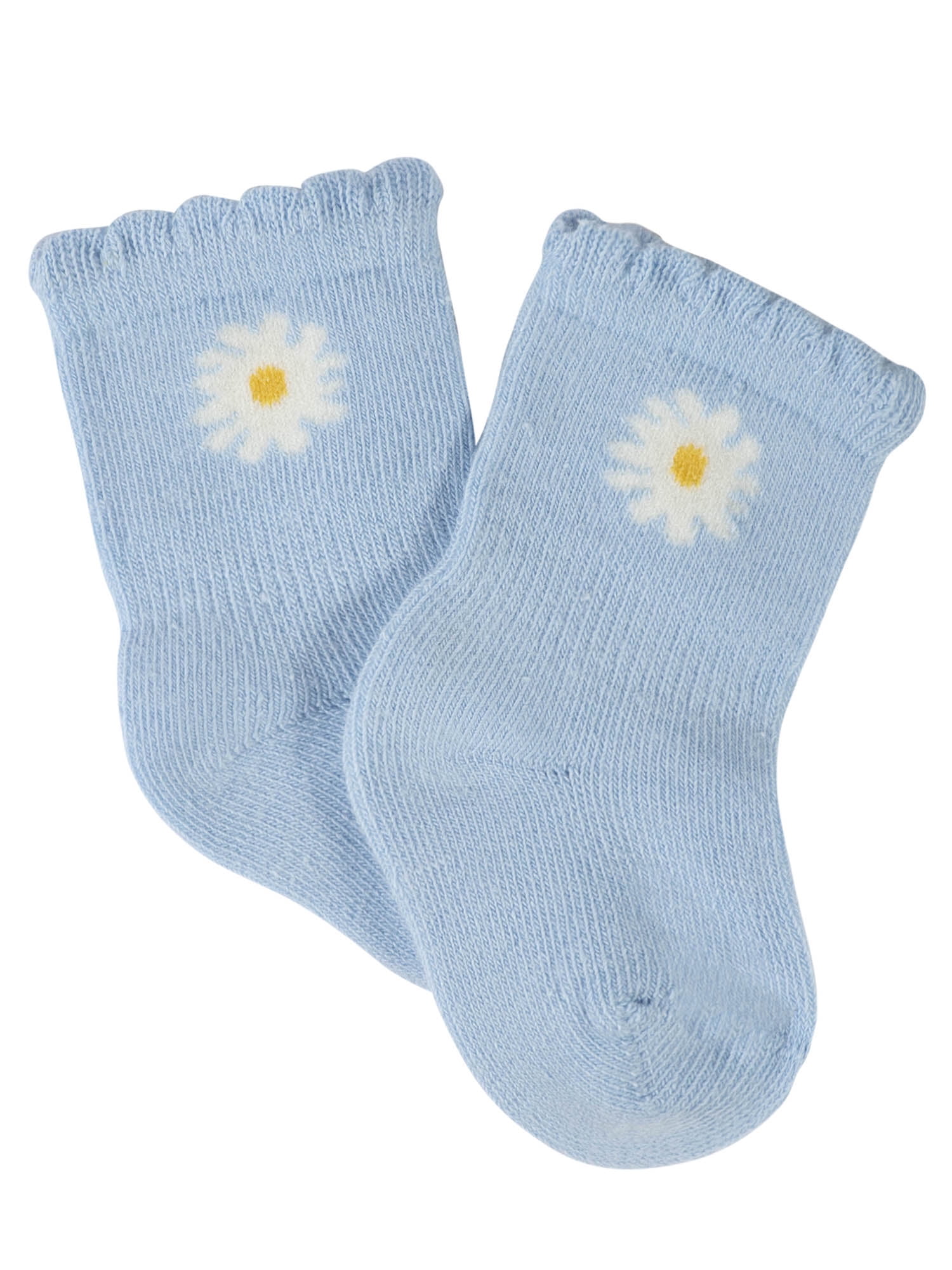 Gerber Baby Girls Wiggle-Proof Socks, 8-Piece (Newborn-0/6 Months)