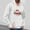 White, variant on Christmas Hoodies For Men Fashion Casual Color Block Hoody Classic Printed Graphic Holiday Hooded Sweatshirts With Pocket