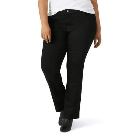 Lee Women's Plus Bootcut Jean, Available in Regular, Long, Short Inseams