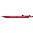thumbnail image 5 of Personalized Pens with Stylus Tip -Bright Vibes- Click action - Custom - Black writing - Printed Name pens - Imprinted with Your Logo or Message - FREE PERSONALIZATION - 12 Pens/Box (Pink), 5 of 9