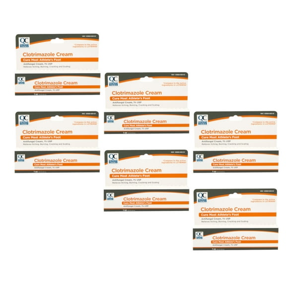 6 Pack Quality Choice Clotrimazole Cream Anitfungal 1oz Each