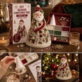 thumbnail image 7 of DIY Beaded Christmas Tree Craft Kit for Adults(Santa), 3D Crystal Bead Holiday Craft Set with Angel Tree Topper, Christmas Beading Kits for Tabletop, Home Decor(A), 7 of 7