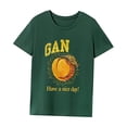 thumbnail image 3 of Camiseta para mujer verano suave ropa de calle femenina básica camiseta para trabajo vacaciones M, 3 of 7