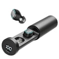 thumbnail image 2 of Auriculares de botón de Bluetooth que funcionan con la exhibición del poder de Negro Sunnimix Auriculares inalámbricos Bluetooth, 2 of 8