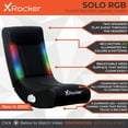 X Rocker Solo RGB 2.0 Audio Floor Rocker, 30.1" x 15.4" x 24.2