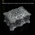 thumbnail image 4 of Metal Decorative Jewelry Box, Traditional Jewelry Casket Vintage Inspired Jewelry Holder Timeless Jewelry Armoire Nostalgic Jewelry Container Retro Themed Jewelry Case, 4 of 7