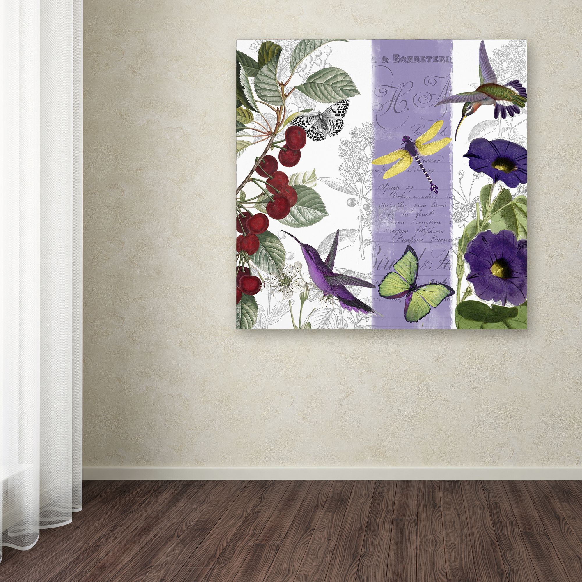 Trademark Fine Art "Cherry Picked I" Canvas Art by Color Bakery