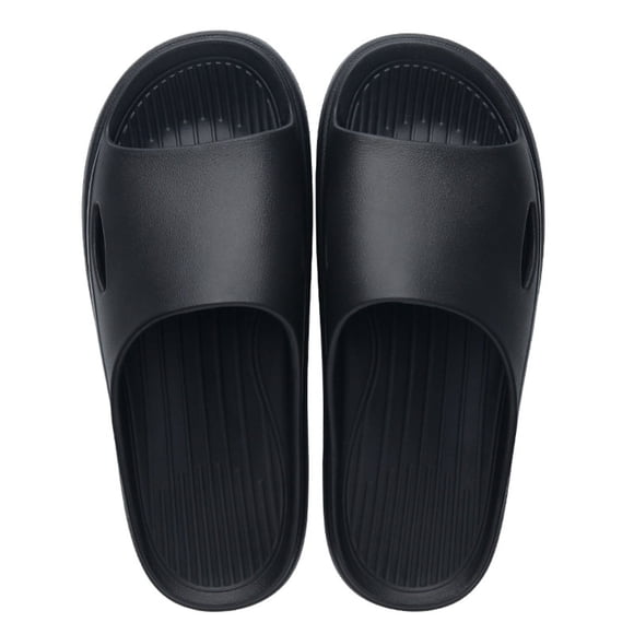 Leozcaa Pillow Slippers for Womens Mens House Slides Sandals Cushioned Thick Sole Quick Dry Shower Shoes