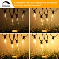 thumbnail image 4 of Guirnalda de luces Brightever para exteriores, 61 m, 104 LED, resistente al agua, 4 of 7