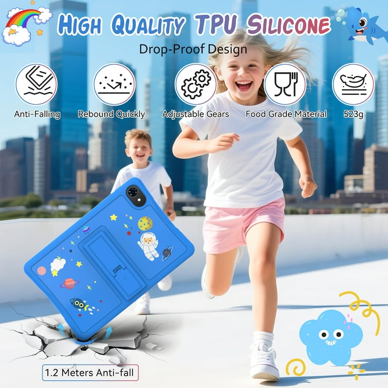 Kids Tablet, Android 15 Tablet for Kids 10.1 inch Ouad-Core with