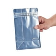 thumbnail image 5 of Bag Tek White Plastic Medium Snack Bag - Double Seal, Rip Lock, Heat Sealable - 8" x 5" x 3 1/4" - 100 count box, 5 of 11