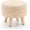 Natural White, variant on Ottoman Outdoor Sea Grass Stool Poufs Hand Woven Round Foot Stool for Sofa Desk Soft Step Stool Padded Foot Rest Multiple Colors Decorative Furniture Natural/Brown