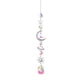 thumbnail image 2 of Colgante De Cristal Decoración Metal Rainbow Collection Hang Hexagon Star Crystal Prisms Wind Chimes (C), 2 of 4
