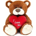 thumbnail image 1 of I Love You! 10' Teddy Bear with Red Heart, Soft Plush Bear Doll Stuffed Animal Toys Valentines Day Decor Gifts for Her / Girlfriend Lover Mom Ki, 1 of 5