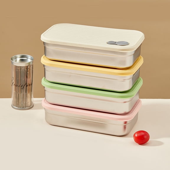 1PC Lunch Box Storage Rack Storage Rack For Kitchen Organization Green