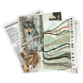 thumbnail image 2 of Kit de point de croix estampé Winter Wolf par Dimensions, 2 of 3