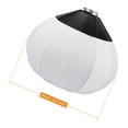 thumbnail image 3 of Amdohai 85cm/ 33.5inch Lantern Style Foldable Softbox Modifiers Round Shape Spherical Soft Box for Studio Speedlite Strobe Flash Light Photography Light Accessories, 3 of 7