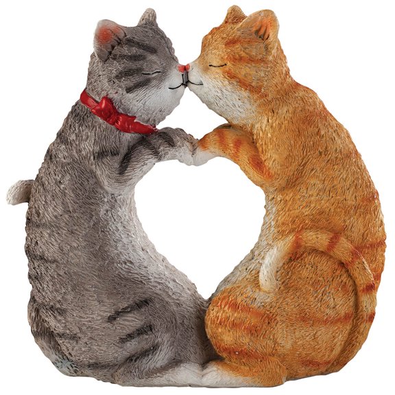 Kissing Cats Resin Décor by Fox River Creations