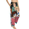 thumbnail image 2 of Sigee Scooby-Doo Bj Print Women's Soft Pajama Pants - Breathable and Comfortable Lounge Sleep Bottoms with Elastic Waistband and Pockets-X-Large, 2 of 9