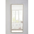 thumbnail image 2 of Elegant Decor Metal frame Rectangle Mirror 30 inch Brass, 2 of 4