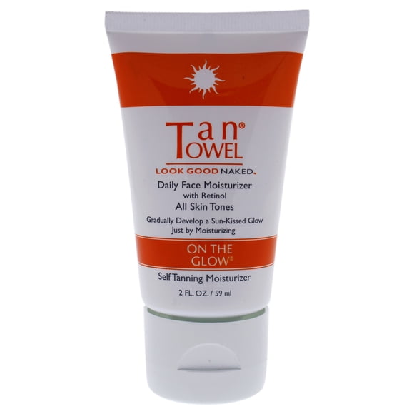 On The Glow Self Tanning Moisturizer - All Skin Tones by Tan Towel for Unisex - 2 oz Moisturizer