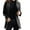 Black, variant on Vedolay Women's Cropped Cardigan Solid Long Sleeve Open Front Long Cardigan Grey,S