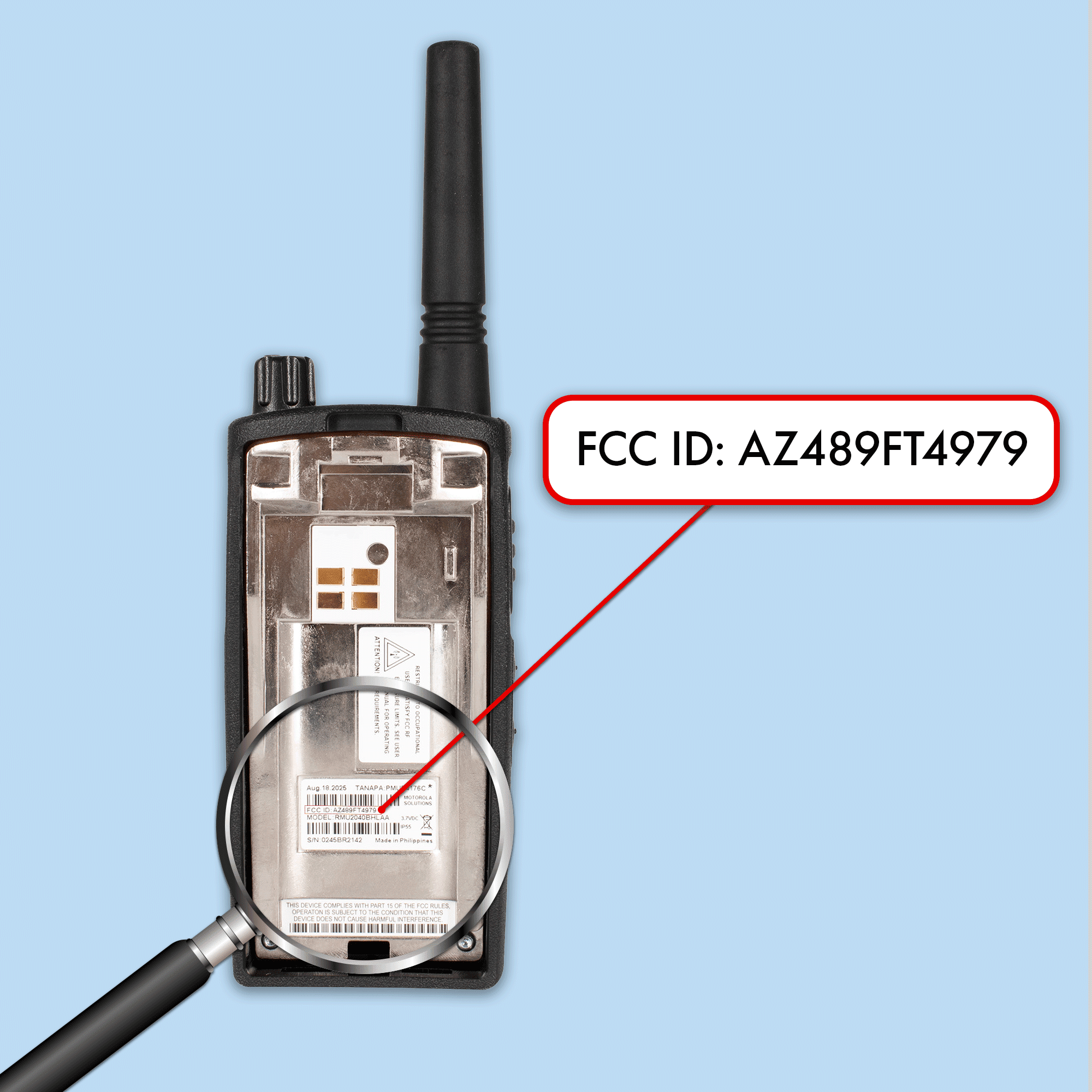 12 Pack of Motorola RMU2040 Two Way Radio Walkie Talkies