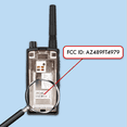 thumbnail image 6 of 4 Pack of Motorola RMU2040 Two way Radio Walkie Talkies (UHF), 6 of 7
