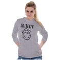 thumbnail image 4 of Graduate 90s Throwback Graduation Plus Size Long Sleeve Graphic Tee Shirt Brisco Brands 2X, 4 of 5