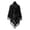 Black, variant on Shawl Wraps for Women Cape Lightweight Flowy Bridal Cover Up Sheer Poncho Tops for Evening Dresses Wedding Party